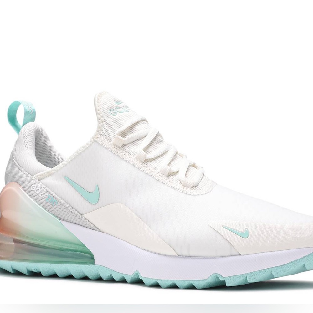 Nike Air Max 270 Golf 'Sail Light Dew' Sneaker | White